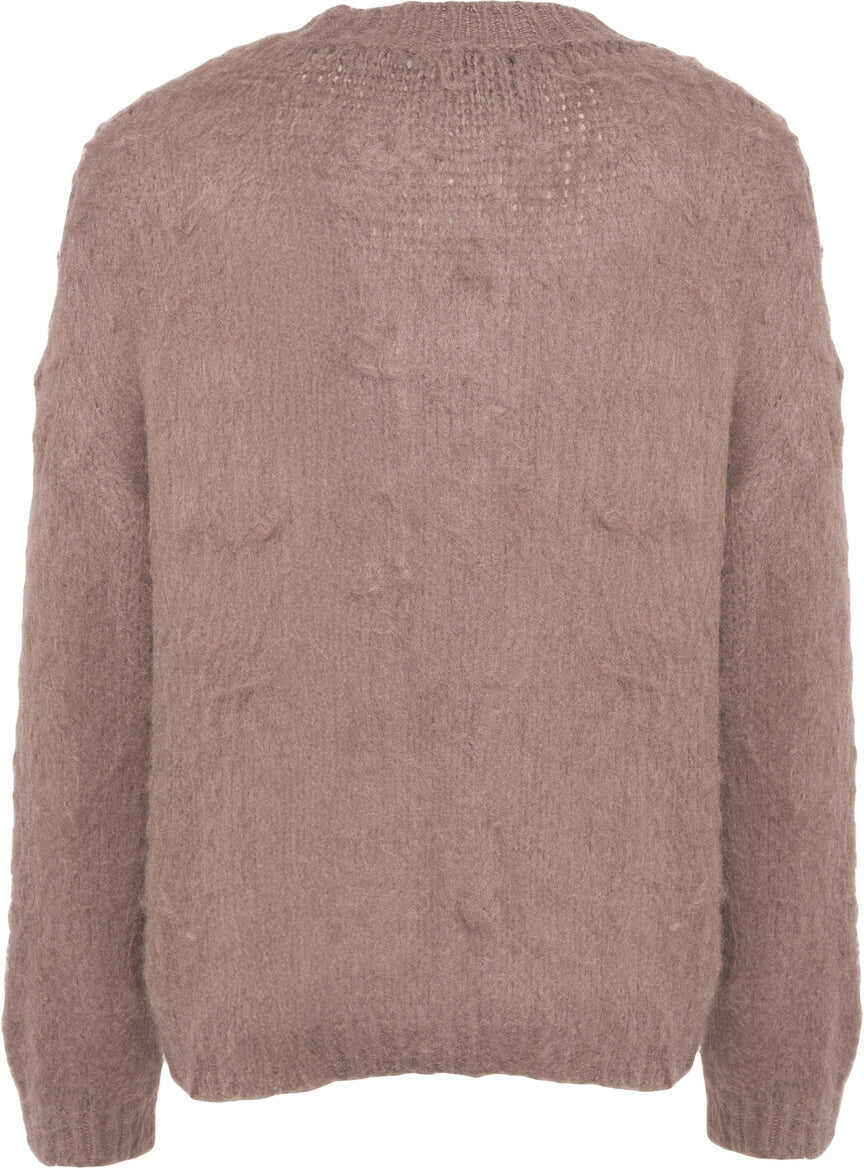 Pulovere Roberto Collina Alpaca wool sweater Brown Femei (BM 19088345) 3