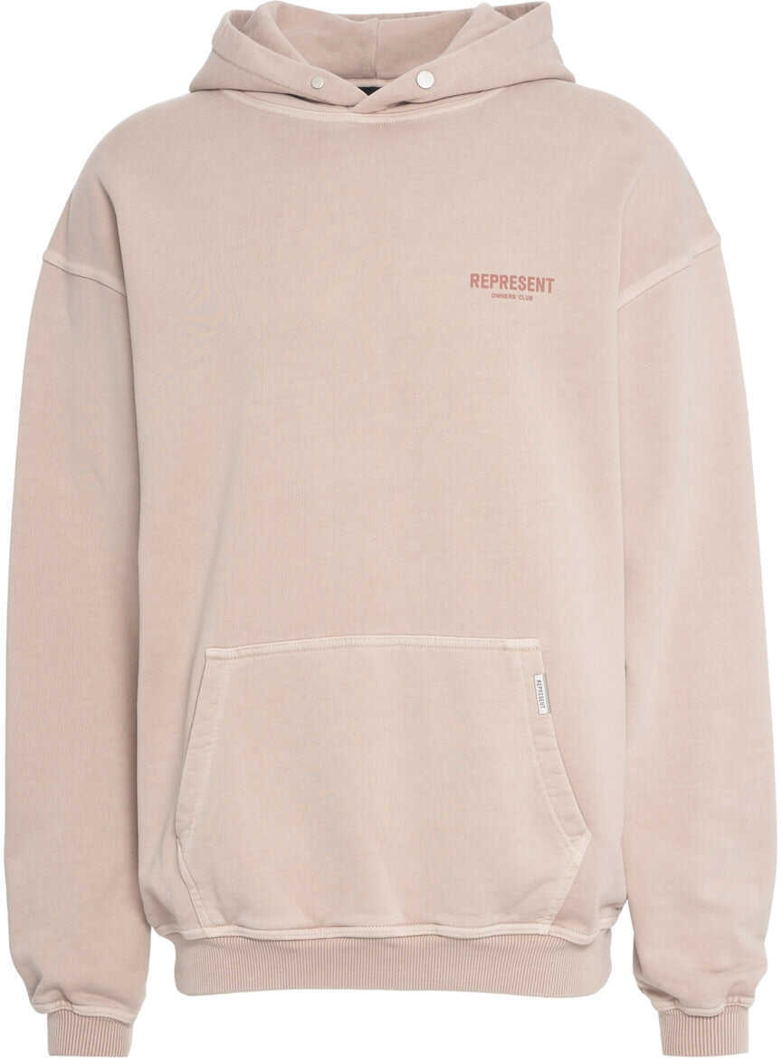 Bluze de trening REPRESENT Hoodie with logo Beige Barbati (BM 19088369) 2