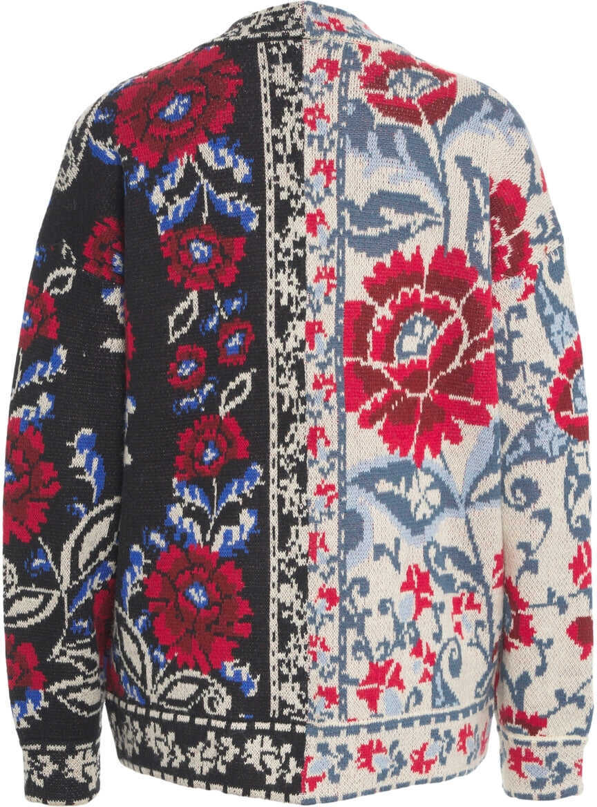 Cardigane Farmrio Ethno-style cardigan Multicolor Femei (BM 19088384) 3