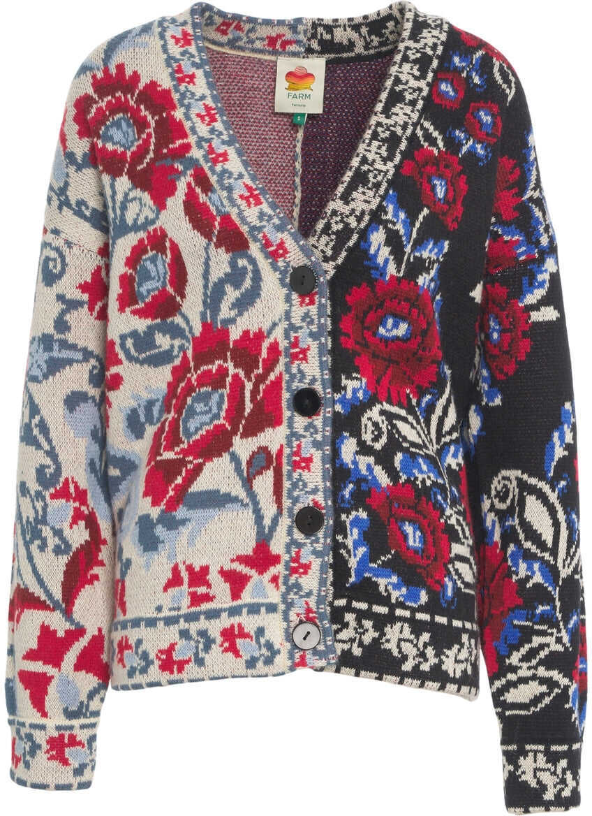 Cardigane Farmrio Ethno-style cardigan Multicolor Femei (BM 19088384) 1