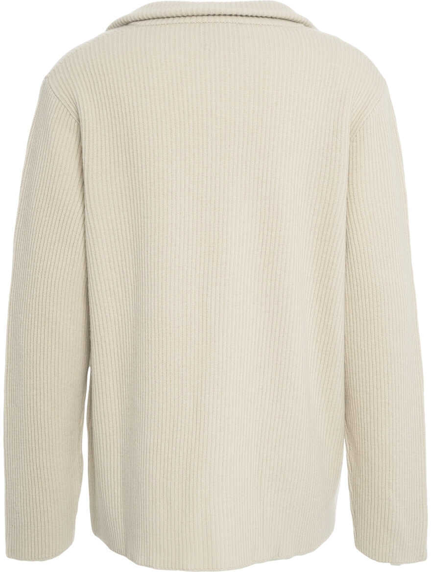 Cardigane Roberto Collina Wool cardigan Beige Femei (BM 19088402) 3