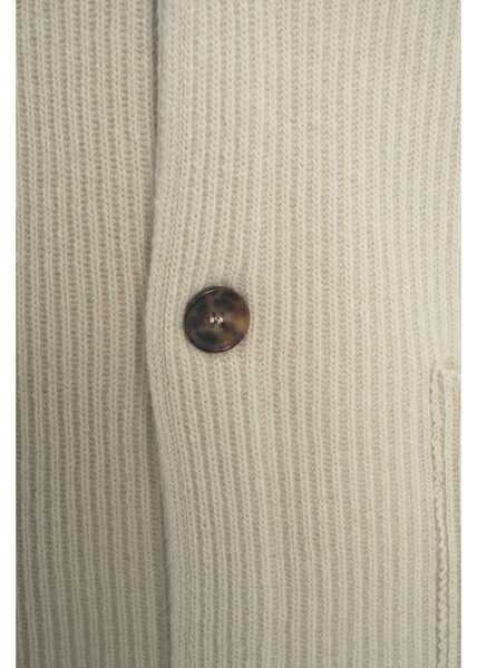 Cardigane Roberto Collina Wool cardigan Beige Femei (BM 19088402) 5