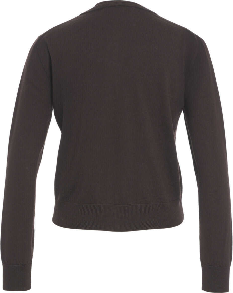 Cardigane Kaos Wool cardigan Brown Femei (BM 19088408) 3