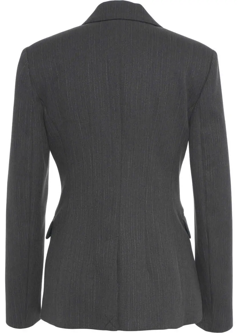 Sacouri Liu Jo Pinstripe blazer Grey Femei (BM 19088423) 3