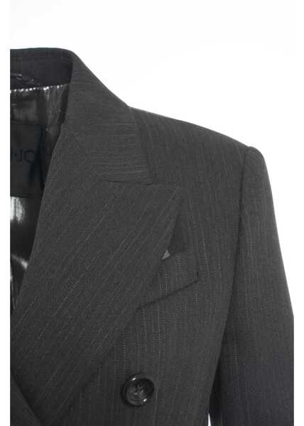 Sacouri Liu Jo Pinstripe blazer Grey Femei (BM 19088423) 4