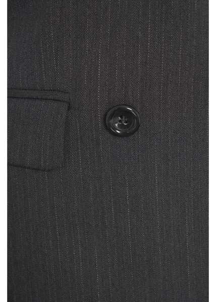 Sacouri Liu Jo Pinstripe blazer Grey Femei (BM 19088423) 5