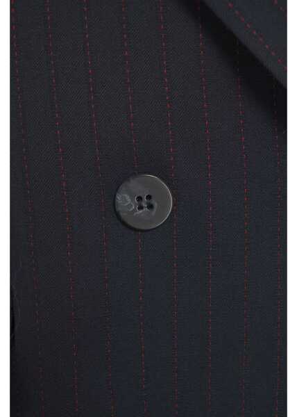 Sacouri Otto d ame Pinstripe blazer Blue Femei (BM 19088444) 5