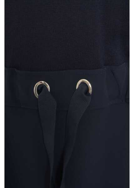 Rochii lungi Herno Maxi dress with turtleneck Blue Femei (BM 19088474) 5