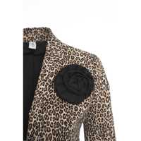 Sacouri Dama - Sacouri Liu Jo Blazer with animal print Beige Femei (BM 19088483) - B-mall.ro