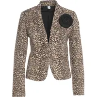 Sacouri Blazer with animal print Femei