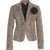 Liu Jo Blazer with animal print Beige