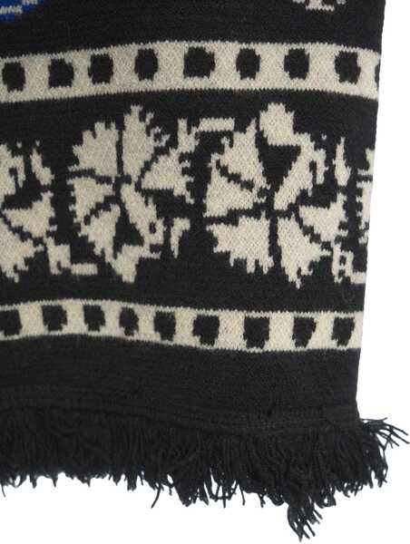 Rochii lungi Farmrio Knit dress with floral pattern Black Femei (BM 19088489) 4