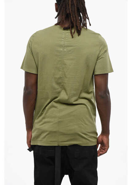 Tricouri Rick Owens Drkshdw Solid Color Crew-Neck T-Shirt Green Barbati (BM 19088633) 2