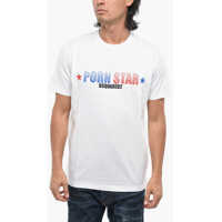 Tricouri Crew Neck Porn Star Cotton T-Shirt Barbati