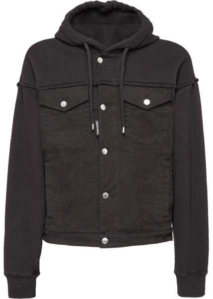 Camasi casual DSQUARED2 Hopsack Cotton Headquarter Shirt With Button-Down Collar White Barbati (BM 19088645) 1