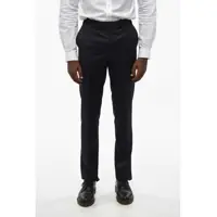 Pantaloni eleganti Virgin Wool Pants With Hidden Closure Barbati