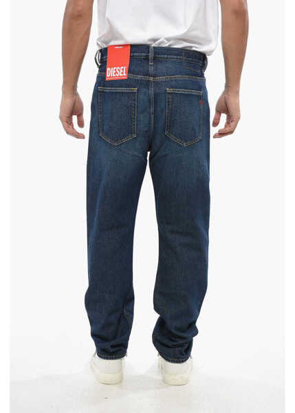 Blugi drepti Diesel Dark Washed D-Viker Straight Fit Denims 20Cm Blue Barbati (BM 19088795) 2