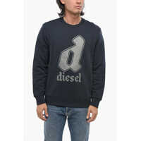 Bluze de trening Crew Neck Brushed Cotton Sweatshirt With Printed Logo Barbati