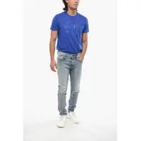 Blugi slim fit pentru Barbati - Blugi slim fit Diesel Light Washed Sleenker Skinny Fit Denims 14Cm Light Blue Barbati (BM 19088840) - B-mall.ro