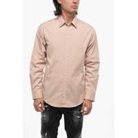 Camasi casual Popeline Fullback Shirt With Back Print Barbati