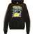 Diesel Red Tag Hooded Roxt Sweatshirt With Flocked Print Brown