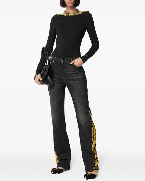 Bluze Versace Open Back Halterneck Body Black Femei (BM 19088885) 2