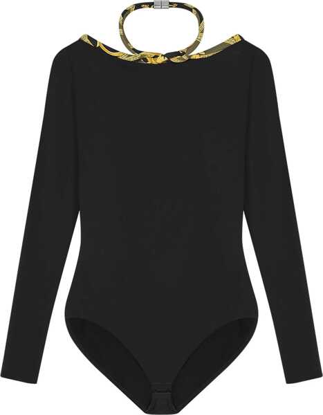 Bluze Versace Open Back Halterneck Body Black Femei (BM 19088885) 1