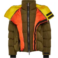Geci de iarna Quilted Down Jacket With Removable Hood Barbati