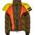 DSQUARED2 Quilted Down Jacket With Removable Hood Green