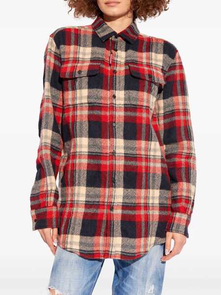 Paltoane DSQUARED2 Virgin Wool Blend Fully-Lined Coat Brown Barbati (BM 19088978) 3