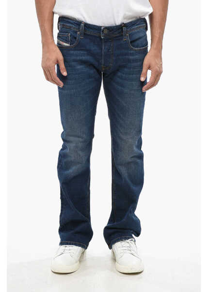 Blugi drepti Diesel Bootcut Zatiny Denims With Belt Loops 22Cm Blue Barbati (BM 19089002) 1