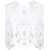 Dolce & Gabbana Sangallo Cropped Top White