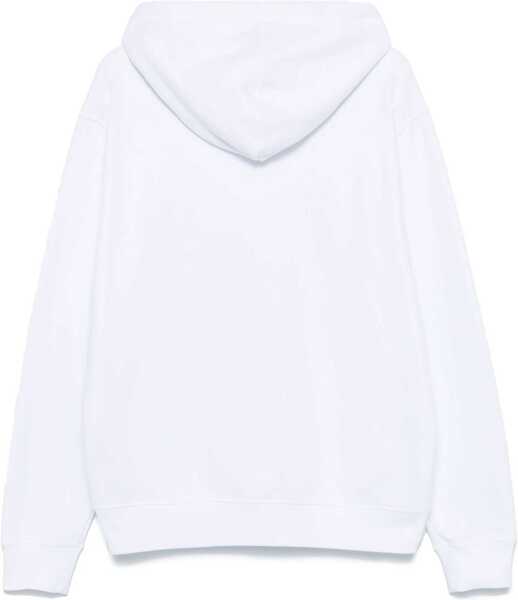 Bluze de trening DSQUARED2 Fleeced Cotton Angry Bear Hoodie White Barbati (BM 19089023) 2