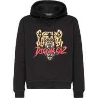 Bluze de trening Fleeced Cotton Angry Bear Hoodie Barbati