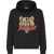 DSQUARED2 Fleeced Cotton Angry Bear Hoodie Black