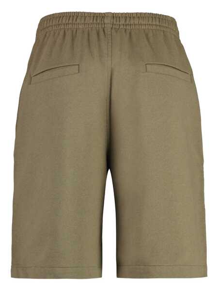 Pantaloni Isabel Marant Isabel Marant Mahelo Cotton Bermuda Shorts BROWN Barbati (BM 19089663) 2