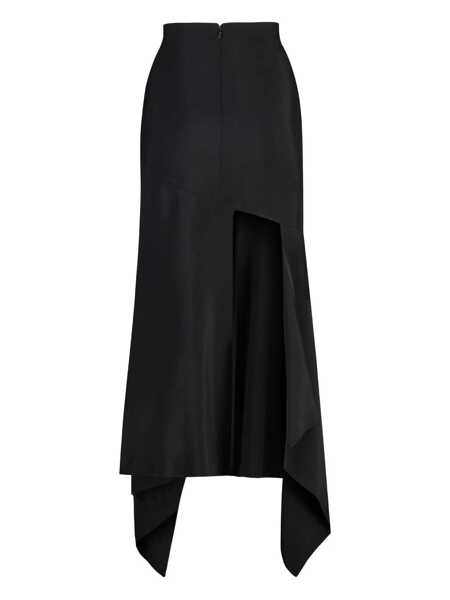 Fuste MUGLER Mugler Gabardine Midi Skirt Black Femei (BM 19089666) 2