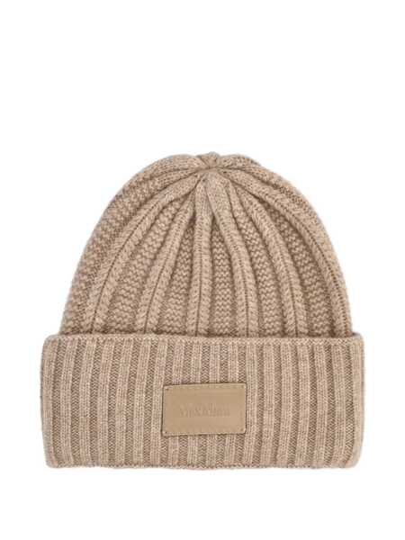 Palarii Max Mara Max Mara Hats Beige Femei (BM 19089987) 1
