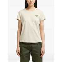 Tricouri Emporio Armani New York Jersey T-Shirt With Oversized Print Femei