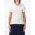 Comme des Garçons Comme Des Garçons White T-Shirt With Ruffle Collar WHITE
