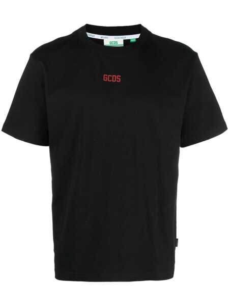 Tricouri GCDS Gcds T-Shirt With Print Black Barbati (BM 19091115) 1