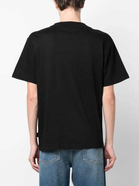 Tricouri GCDS Gcds T-Shirt With Logo Application WHITE Barbati (BM 19091118) 4