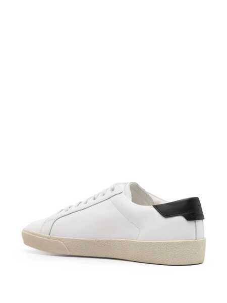Sneakers Saint Laurent Saint Laurent Court Sl/06 Fabric Low-Top Sneakers WHITE Barbati (BM 19091343) 3