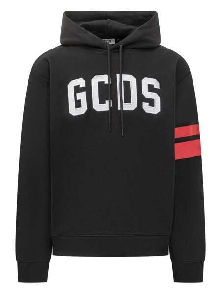 Bluze de trening GCDS Gcds Regular Logo Hoodie Black Barbati (BM 19091925) 1