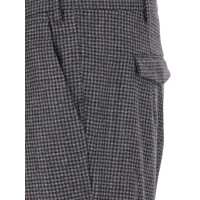 Imbracaminte PT TORINO pentru Barbati pagina 2 - Pantaloni PT TORINO Grey Pants With Turn-Up Hem And All-Over Check Motif In Wool Stretch Man GREY Barbati (BM 19092627) - B-mall.ro