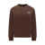 A.P.C. A.P.C. A.P.C. Brown Sweatshirt With White Logo BROWN