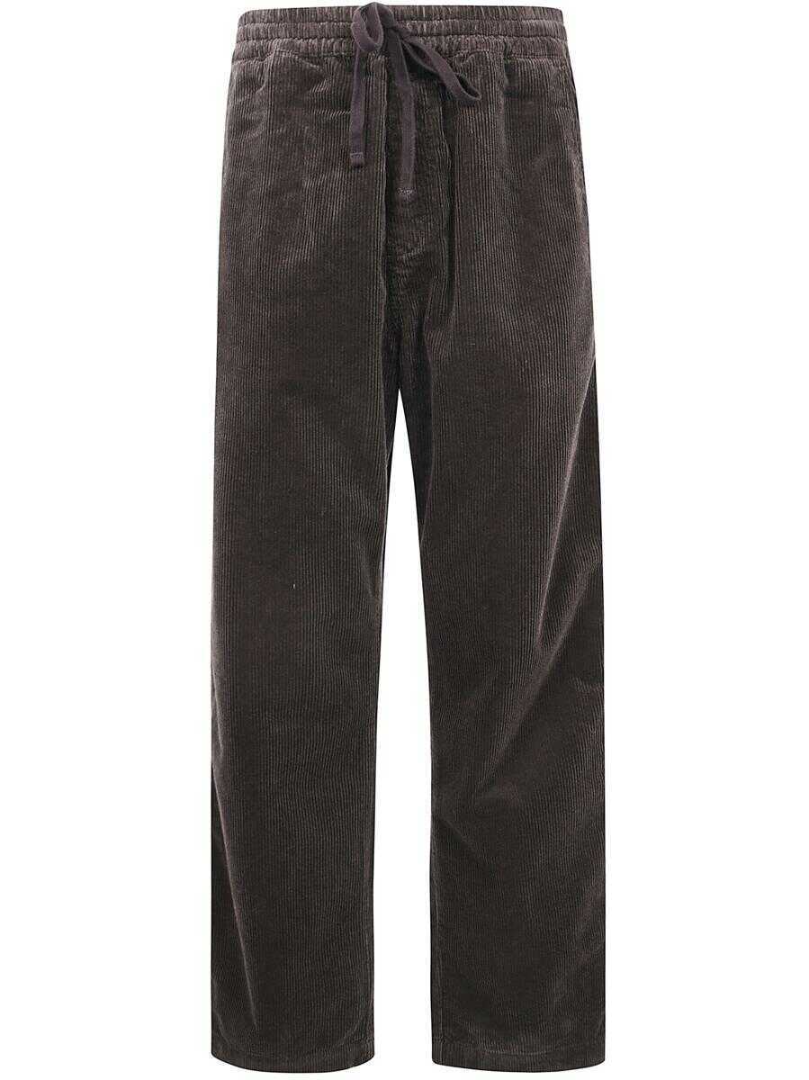 Pantaloni casual Carhartt Carhartt Wip Floyde Pant Clothing BROWN Femei (BM 19093446) 1