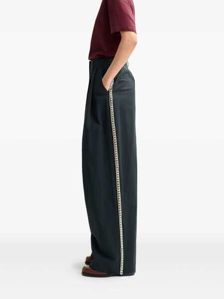Pantaloni casual ESSENTIEL ANTWERP Essentiel Antwerp Trousers Black Femei (BM 19093449) 3