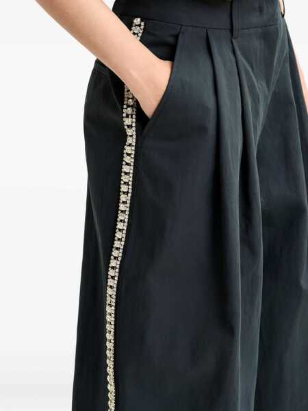 Pantaloni casual ESSENTIEL ANTWERP Essentiel Antwerp Trousers Black Femei (BM 19093449) 5