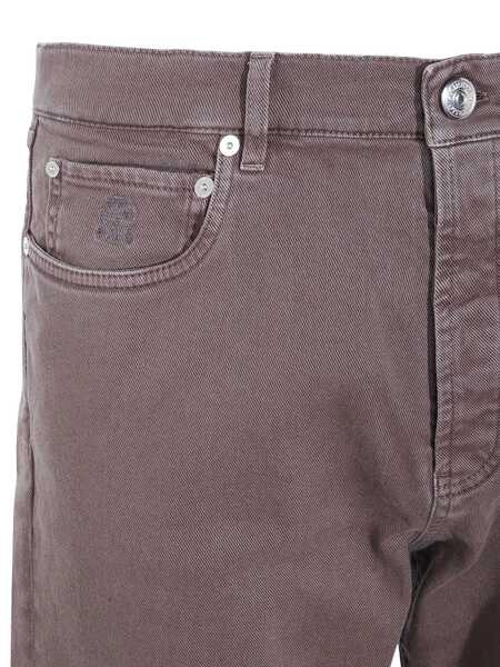 Pantaloni Brunello Cucinelli Brunello Cucinelli Trousers BROWN Barbati (BM 19094202) 3